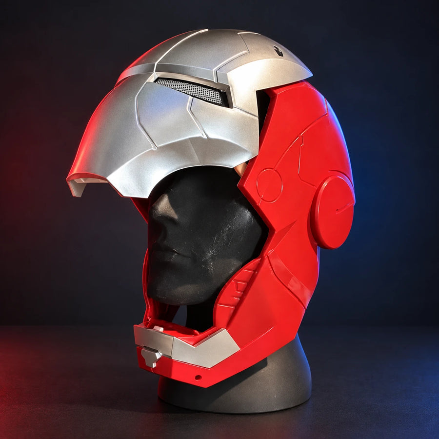 WebVault Iron Man Helmet | Voice Gold & Automatic Silver