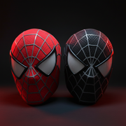 Corrected cinematic product photo of the mask