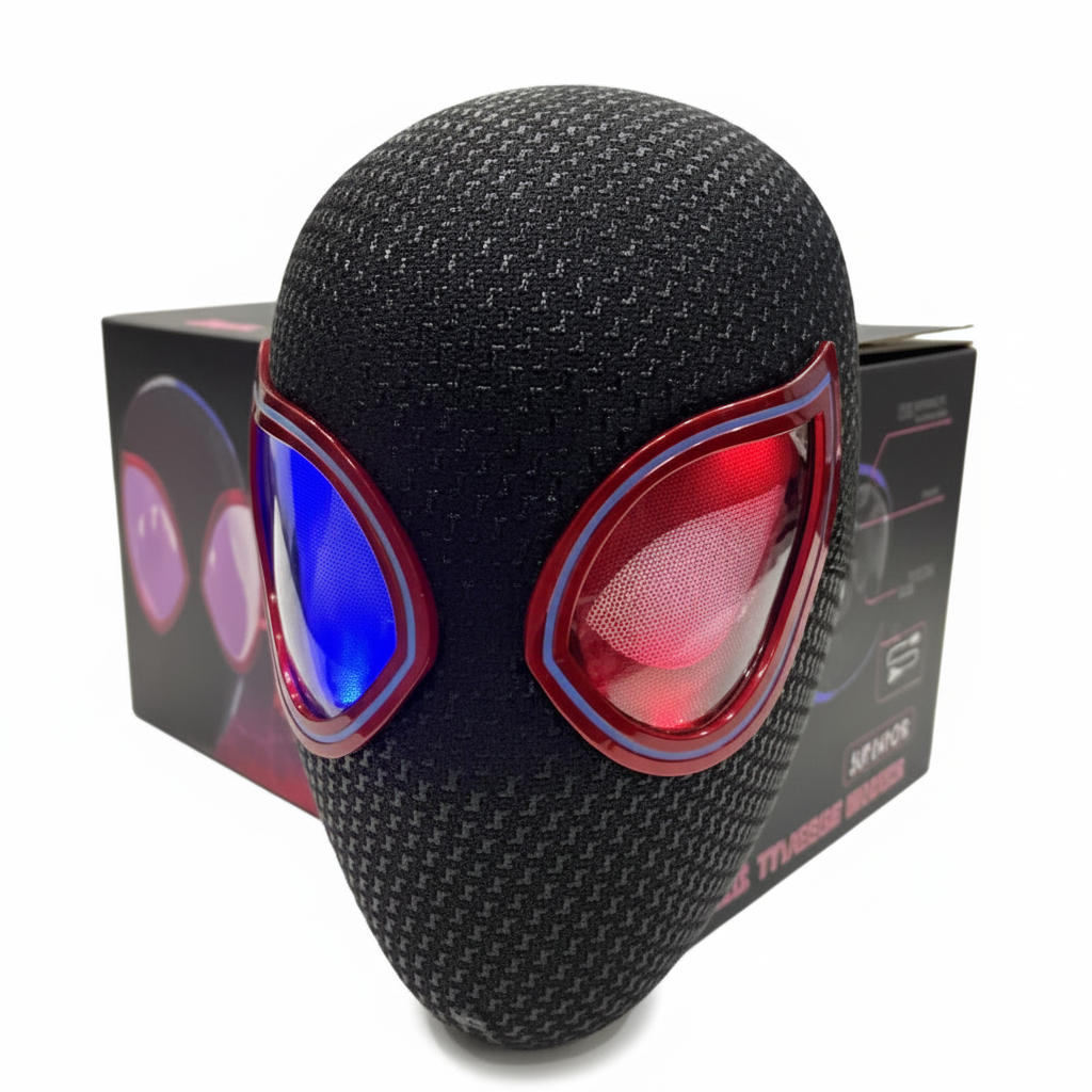 WebVault MultiMask moving and light-up eyes mask on a white background
