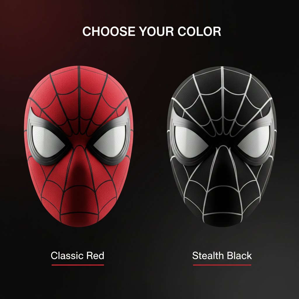 WebVault MotionMask™ — Choose Your Color